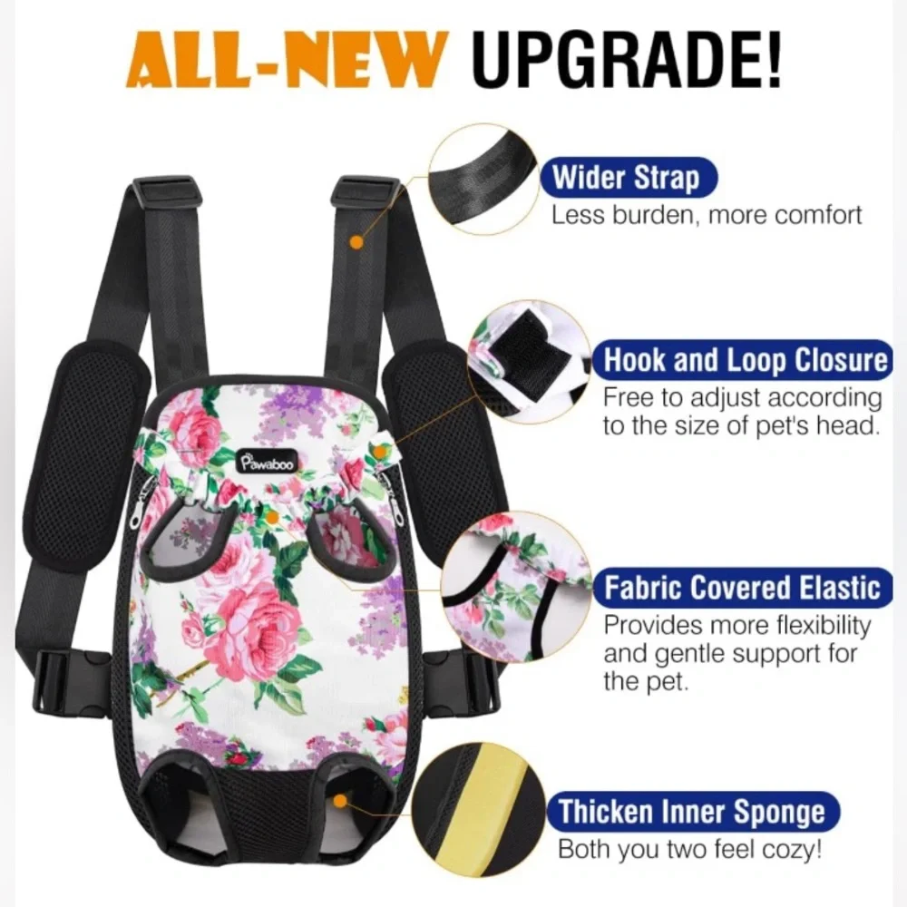 Pawaboo pet carrier, size M